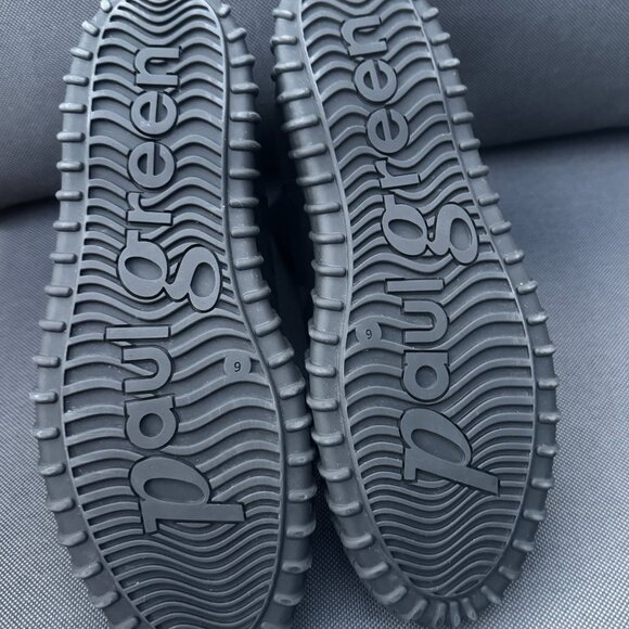 Black Paul Green Chelsea Boots  - Size 8.5 (Size 6 UK) - Picture 3 of 5